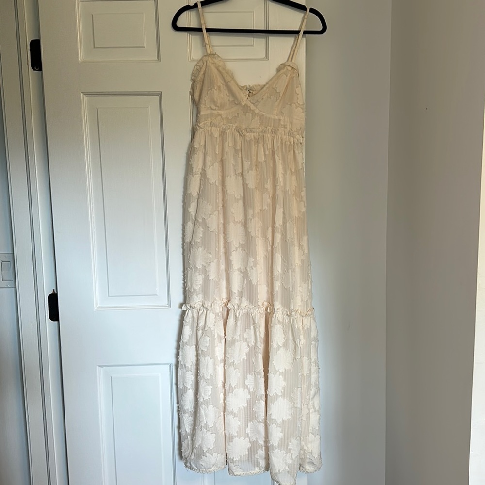 Lulus Cream Dress